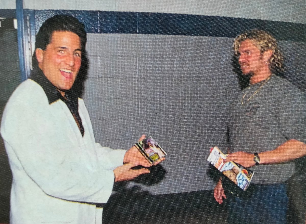 K100Konnan's tweet image. @TheRealDisco backstage with #BrianPillman @FlyinBrianJr