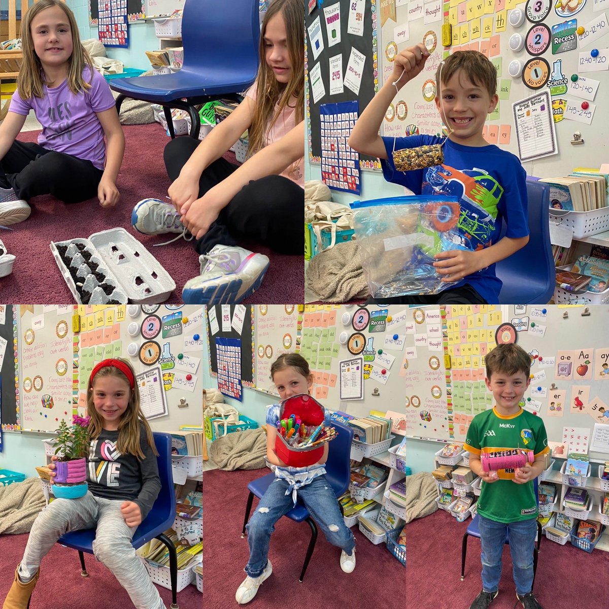 MissMollyGrade2's tweet photo. Reduce, reuse, recycle ♻️ ⁦@MTPSpride⁩ ⁦@NewMonmouthElem⁩ ⁦@TaraGarzone⁩ https://t.co/VkBfQhM5uk