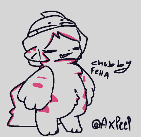 AXpeep's tweet photo. A little chubby fella.
#doodle  #furryart https://t.co/asC49zzAC0