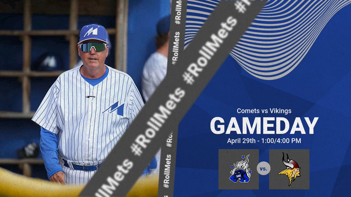 GAMEDAY! Come out to Scott Berry Field for Senior Day and the final home game for Coach Berry!!
🆚 - Valley City State
⌛ - 1/4 PM
📊 - msucomets.com/sidearmstats/b…
📹 - youtube.com/channel/UCiI8_…