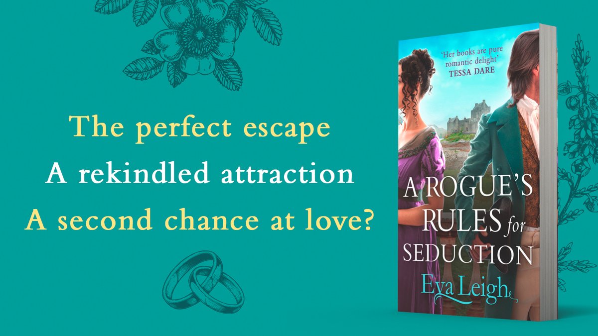 A stunning Regency romance of second-chance love and slow-burn desire from <a href="/EvaLeighAuthor/">Eva Leigh</a> 

A Rogue's Rules for Seduction is out now: ow.ly/qVl350NWen5