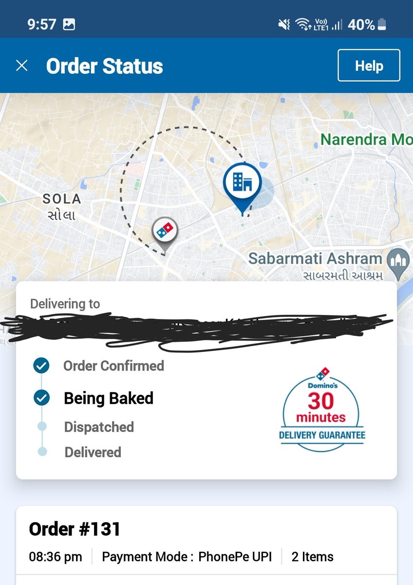 devpatel0484's tweet image. @dominos_india 8:36 pm to 10.01 🕔 its 30 minutes 😆😆😆