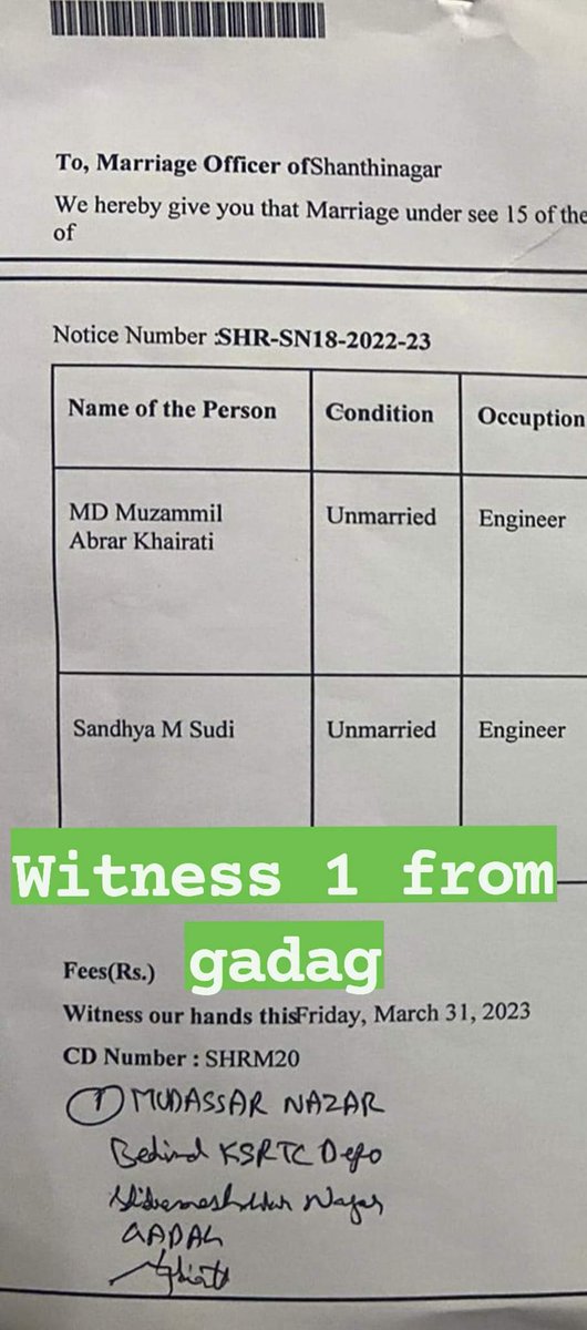 Hindu girl marriage with muslim

Registered in bengaluru sub register office.

They use hindu special marriage act and than convert them to Islam.

Jago hindu 

We saw hundreds of such cases