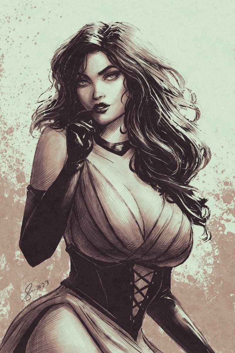 artofrivana's tweet image. #sketchvsfinal