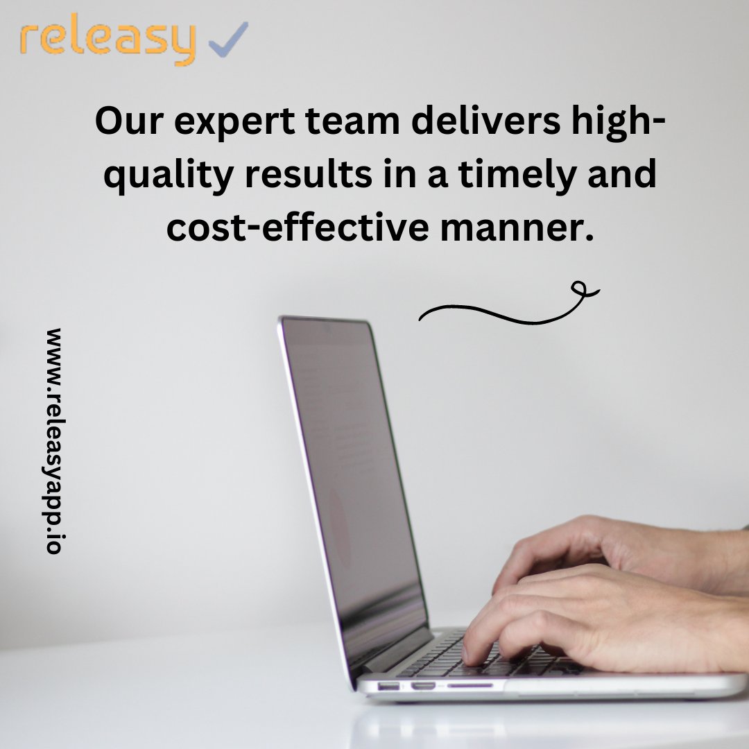 releasycorp's tweet photo. Our Expert Team Delivers high-Quality Results In A Timely And Cost-Effective Manner.
#engineering #programming #software #SoftwareEngineering #developer #releasy #technology #devops #project #development https://t.co/TxWMKFj9ck