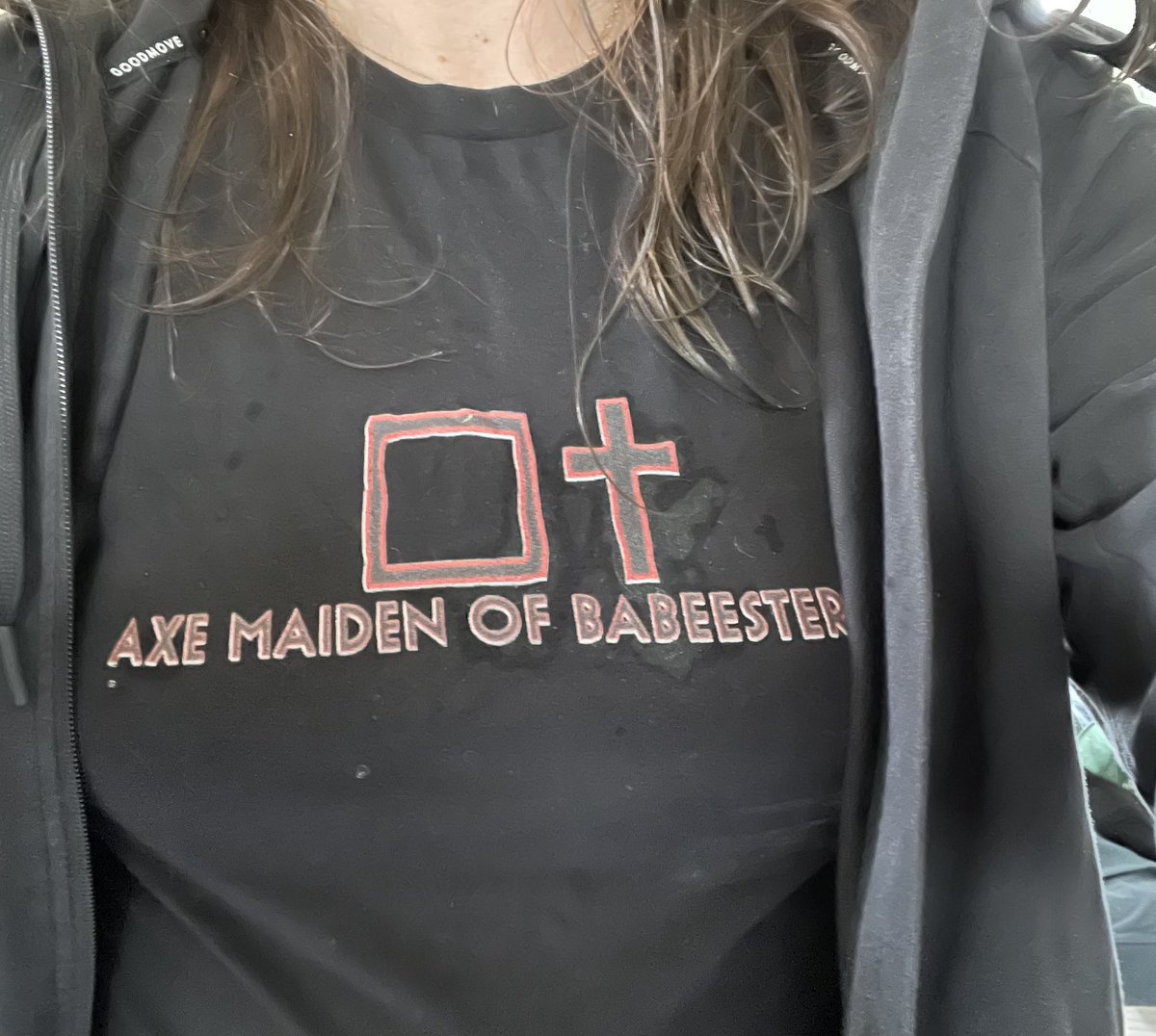 tashmakesstuff's tweet image. Off to see Return of the Jedi with @JimjimTheGrim and middle son, apparently I must wear an appropriate T-shirt Will this do?