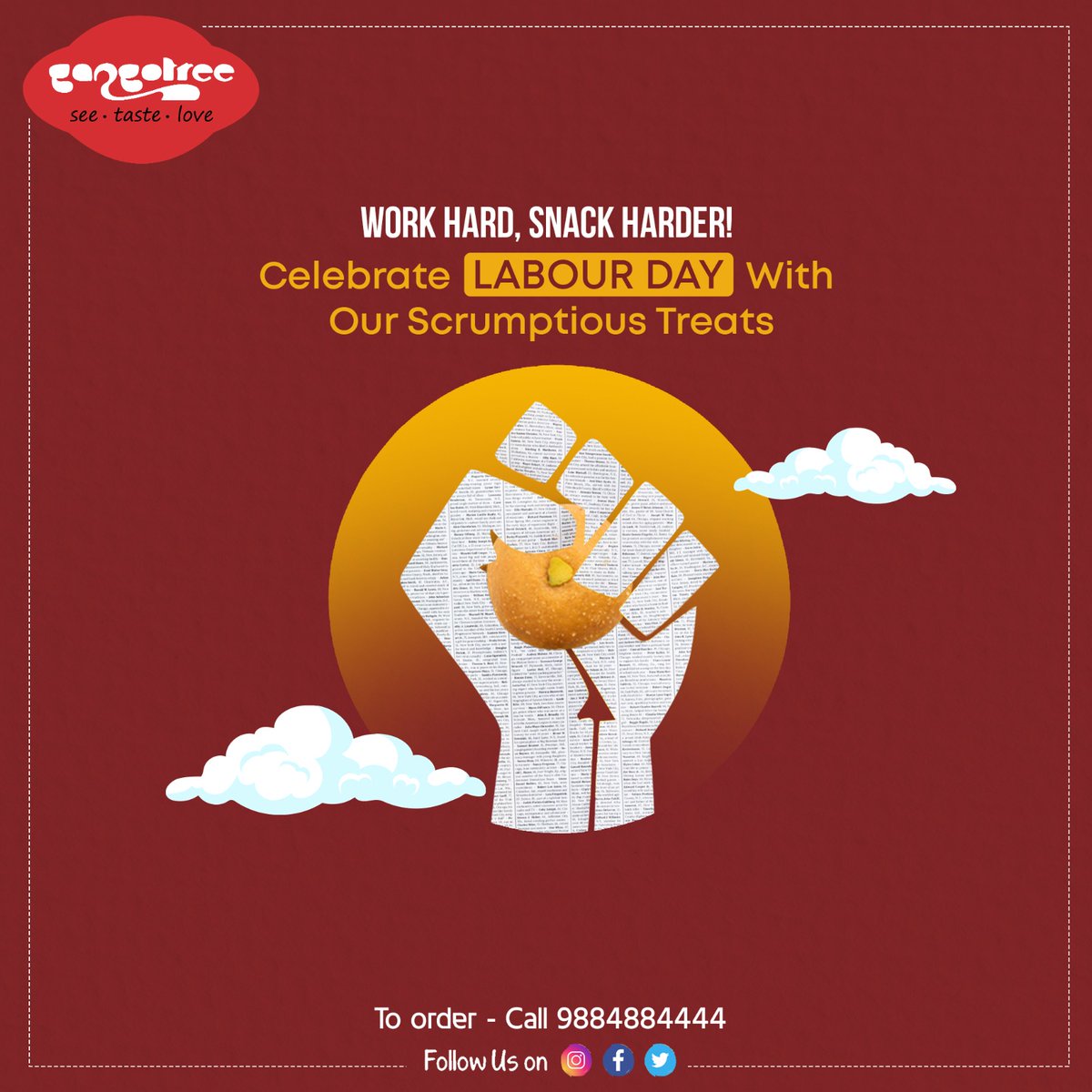 Wishing all the hardworking folks out there a sweet & savoury Labour Day. Share the love and order our treats for your friends and colleagues.

#gangotreesweets #gangotree #internationallabourday #labourday #labourday2023 #internationallabourday2023