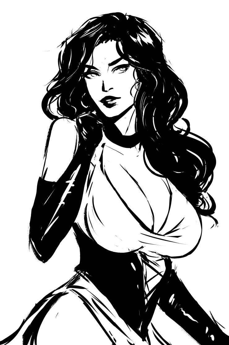 artofrivana's tweet image. #sketchvsfinal