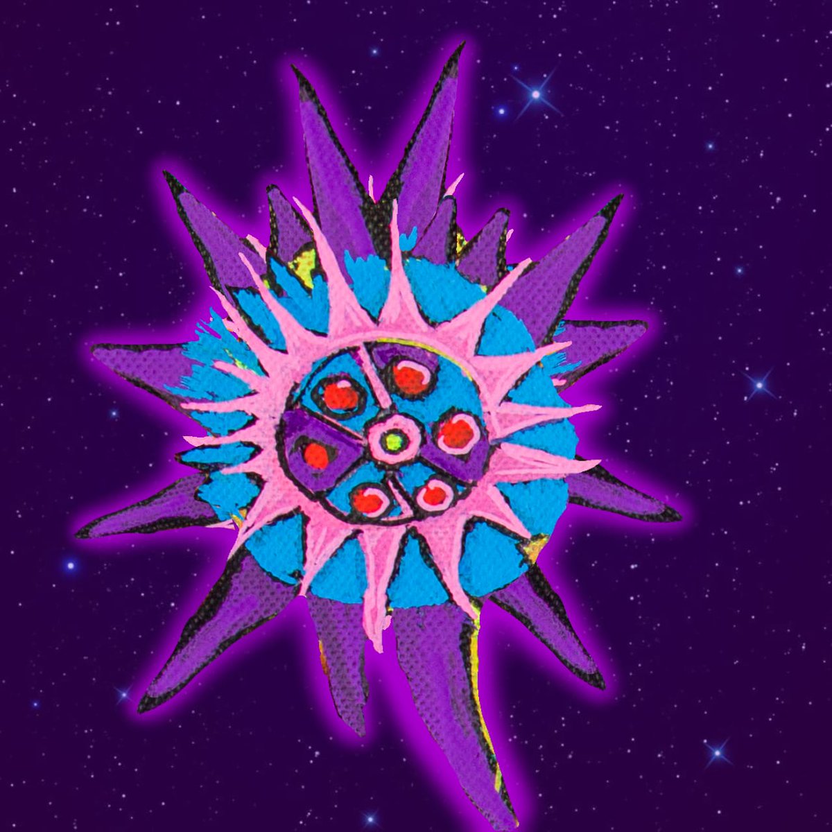 CarlaoftheL's tweet photo. Once, Lord made his servant steal a Pinwheel from the Violet #Galaxy. He needed to harness the pinwheel's #energy for his own selfish purposes.
Carla and members of her #NFT family,  embarked on a perilous mission to rescue the captive Pinwheel @pinwheelinghoca 🌌 ✨ 💗 https://t.co/DweUvWRZ3s