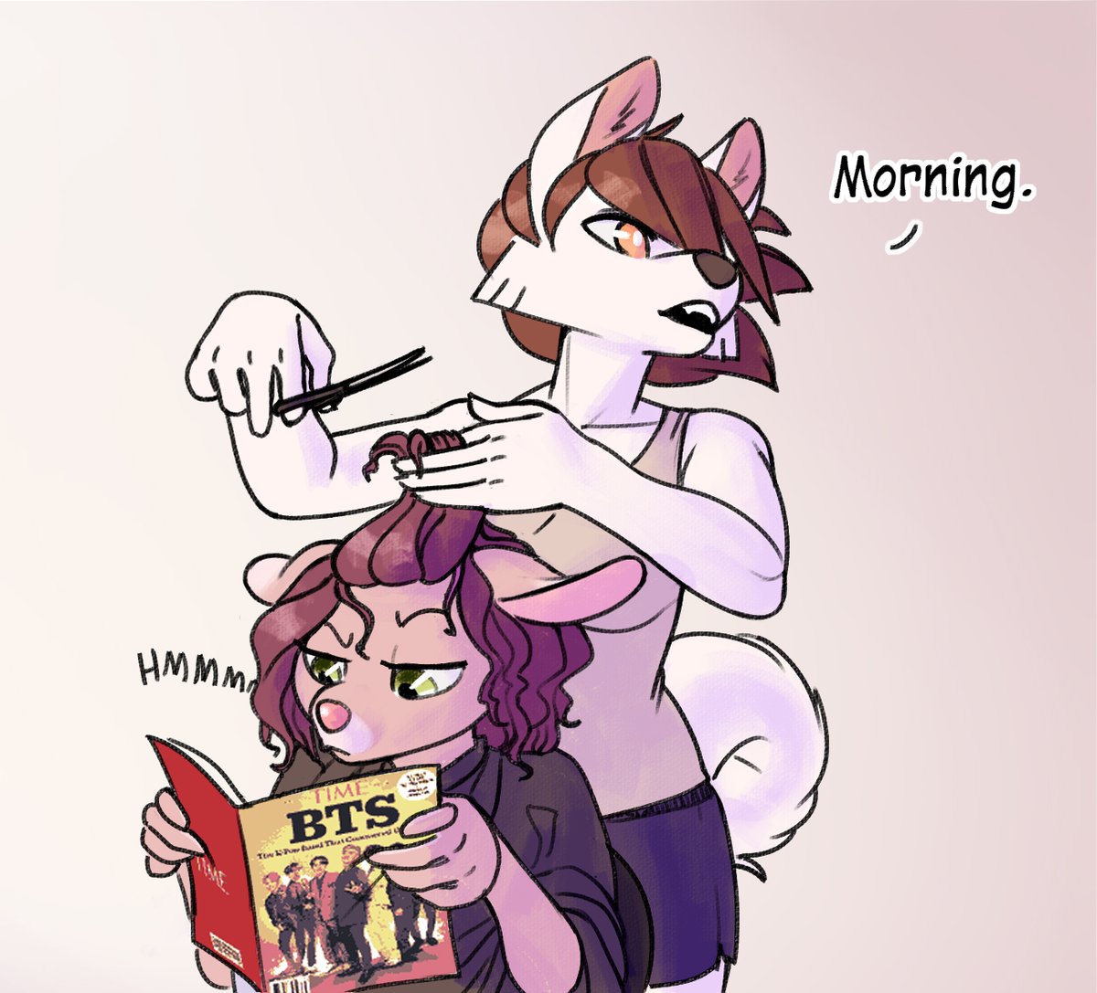 Wick_regrets's tweet photo. Morning. https://t.co/YqOvF56VmP