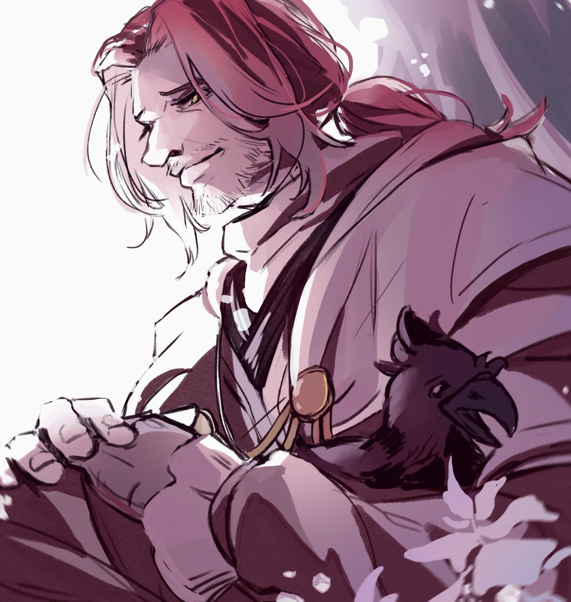 Solar093's tweet image. little doodle for Ardyn's birthday 🥹❤️ #ffxv