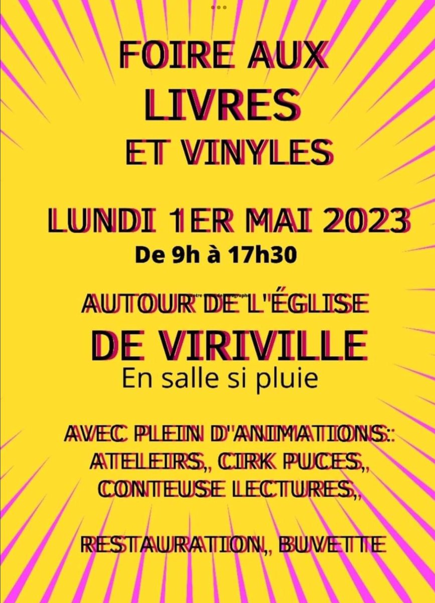 PrecomaRaphael's tweet photo. Bonjour à toutes et à tous. Je vous invite à venir partager un bon moment avec nous, lors de ce rendez-vous incontournable. On vous y attendant nombreux, après avoir partager un brin de muguet avec tous ceux que vous aimez, bien entendu. Je vous souhaite un bon 1er mai. https://t.co/I5MB432rrw