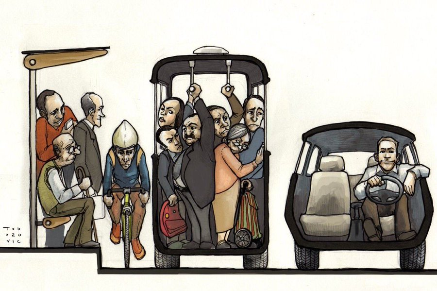 fietsprofessor's tweet image. &apos;When you&apos;re accustomed to #privilege, any demand for more equality feels like oppression.&apos;

(cartoon by @fabiantodorovic)