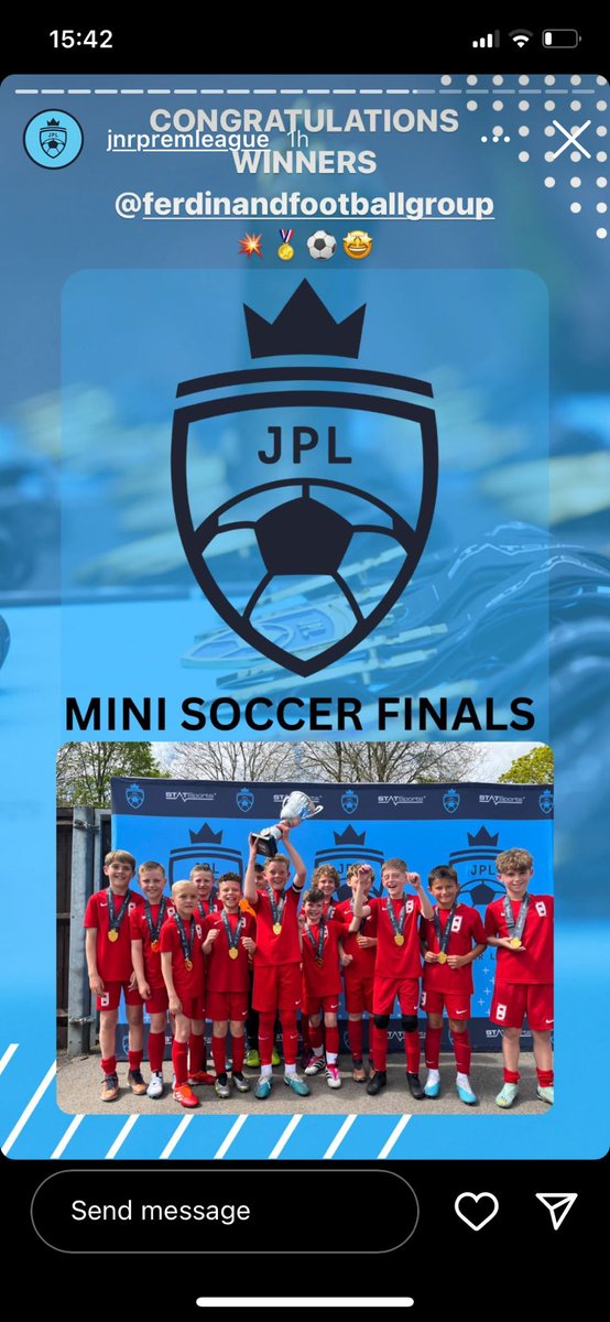 efarnhamPE's tweet image. Amazing day for theam at the @jpluk finals. So proud of all the players for @PJSSElite only missed out on the finals on goal difference- tremendous effort and resilience from them all. Big thanks to @FerdinandGroup for meeting the boys- made their day!