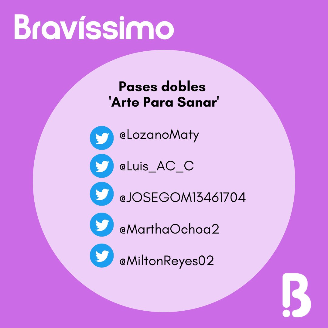Bravíssimo on Twitter "Ganadores ¡Familia Bravíssimo! 🥰 Nos