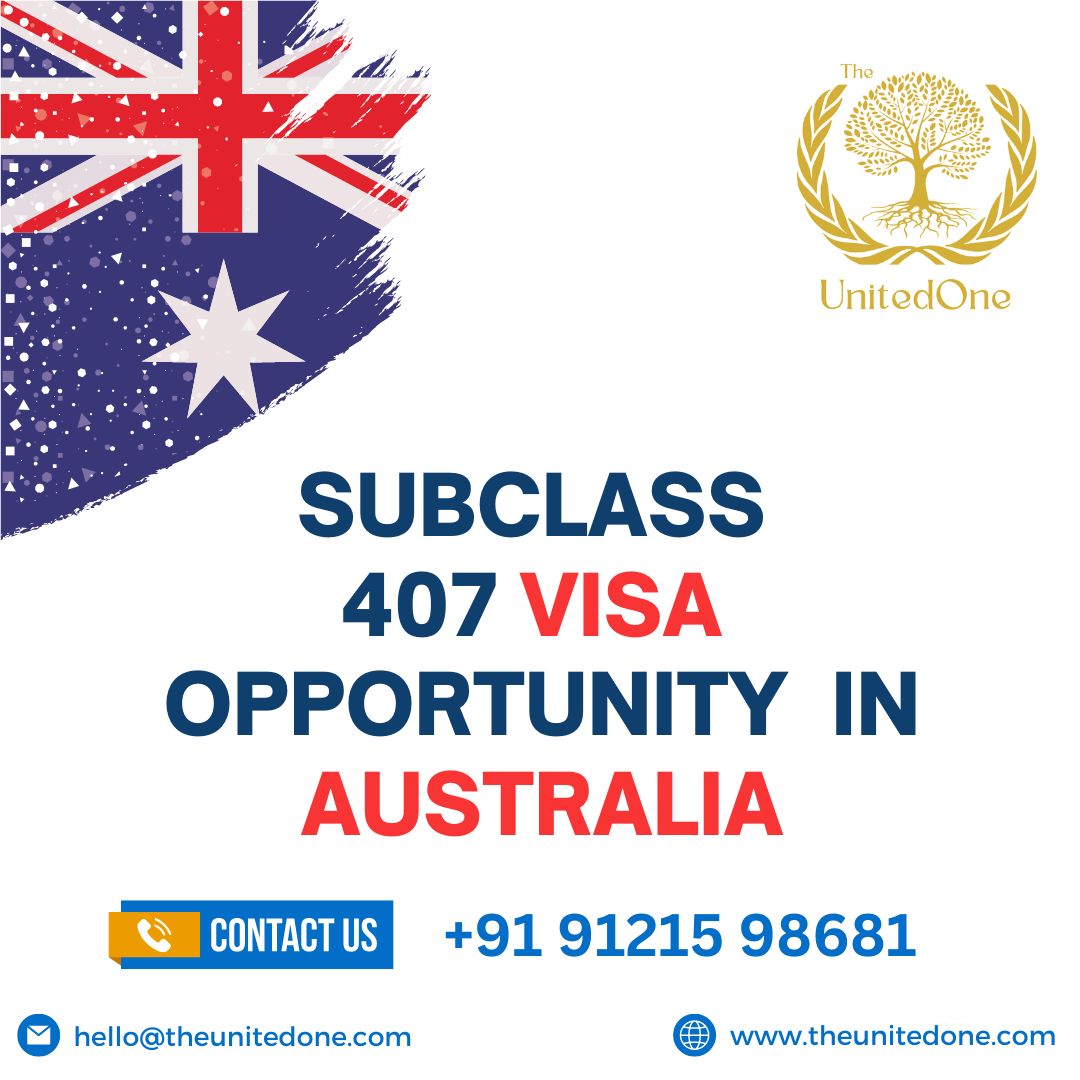 unitedone8019's tweet photo. APPLY AUSTRALIA SUBCLASS 407 VISA|SUBCLASS VISA 2023|APPLY NOW|UPDATES 2023
Contact us today to start your overseas dream journey :
Call & WhatsAppUs:+91 91215 98681
#australia #australiavisa #AusVisa #australiaworkvisa #australiaworkpermit
#austrailiajobs #JobsInAustralia https://t.co/KiurrzZ5Dg