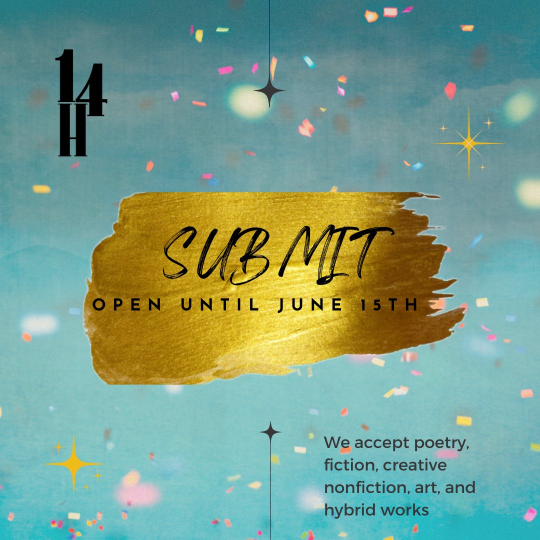 14Hills's tweet photo. Did you know that we're currently accepting submissions for Issue #30 of Fourteen Hills? Get your work in soon! . . . #changingtheview #fourteenhills #litmag #literary #literarymagazine #litjournal #poetry #cnf #fiction #art #hybrid https://t.co/QrCUF2lqy7