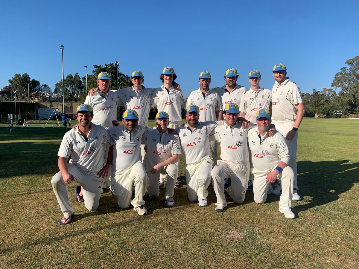 PirbrightCC's tweet photo. Pirbrights touring team in Malta 
Thanks ACS for sponsoring the playing shirts https://t.co/PZK6MxnIox