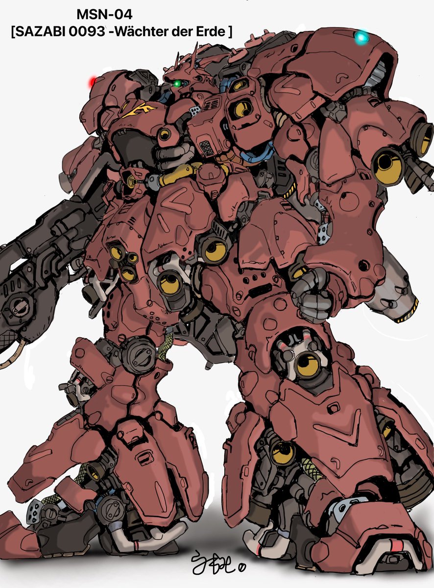 mecha robot no humans shield weapon solo holding weapon  illustration images