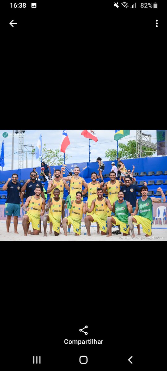 OlympicEsporte's tweet photo. É CAMPEÃO!!!
O Brasil é o País do Beach Hand
Brasil vence tb o torneio masculino do Global Tour
Brasil 2 x 0 Argentina - (18/10 24/14)
#BeachHand #Handball #Handebol https://t.co/l0lP3Biw31