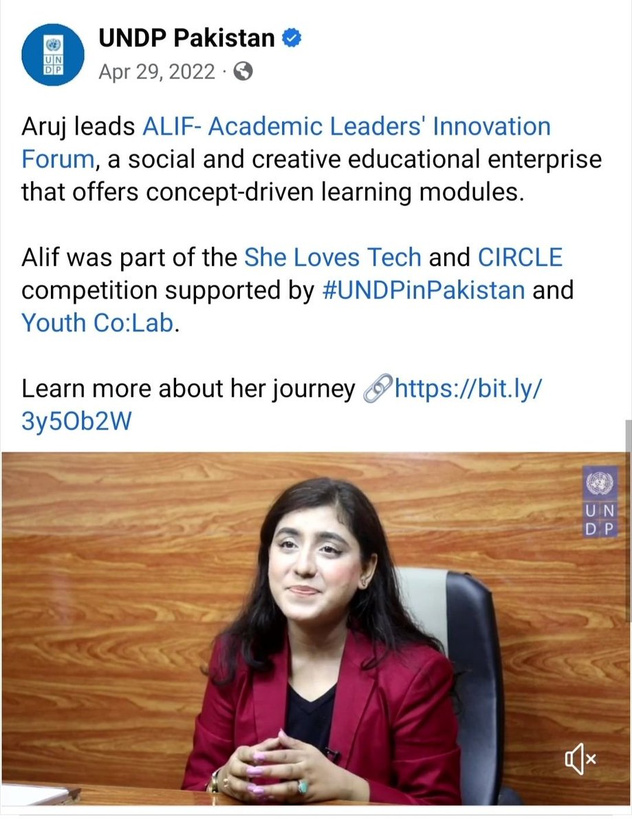 INCREDIBLY happy to be able to contribute to #TeacherDevelopment throughout all these years. @UNDP Pakistan ran this video feature last year. Fingers crossed for more to come.
#UNSDG #DevelopmentEducation @UNESCO @WorldBank 

Learn more about it here 🔗bit.ly/3y5Ob2W