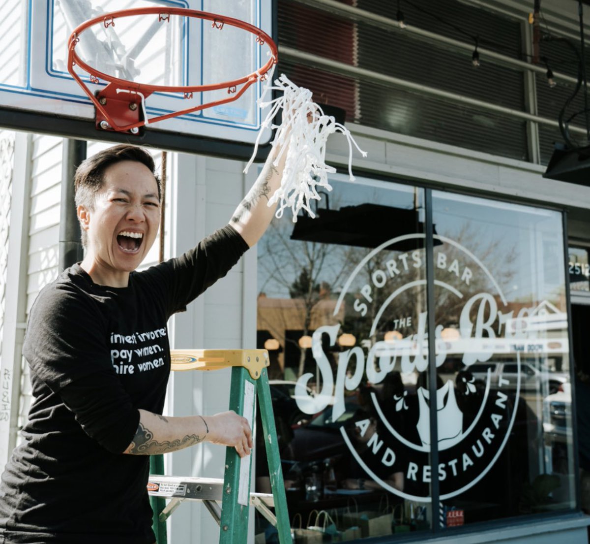 Get this: a 43-year-old used her life savings to open a bar that only plays women's sports on the televisions - it brought in almost $1 million in 8 months. 'It turns out, it's pretty universal — that feeling of being a women's sports fan and going into a public place, like a…