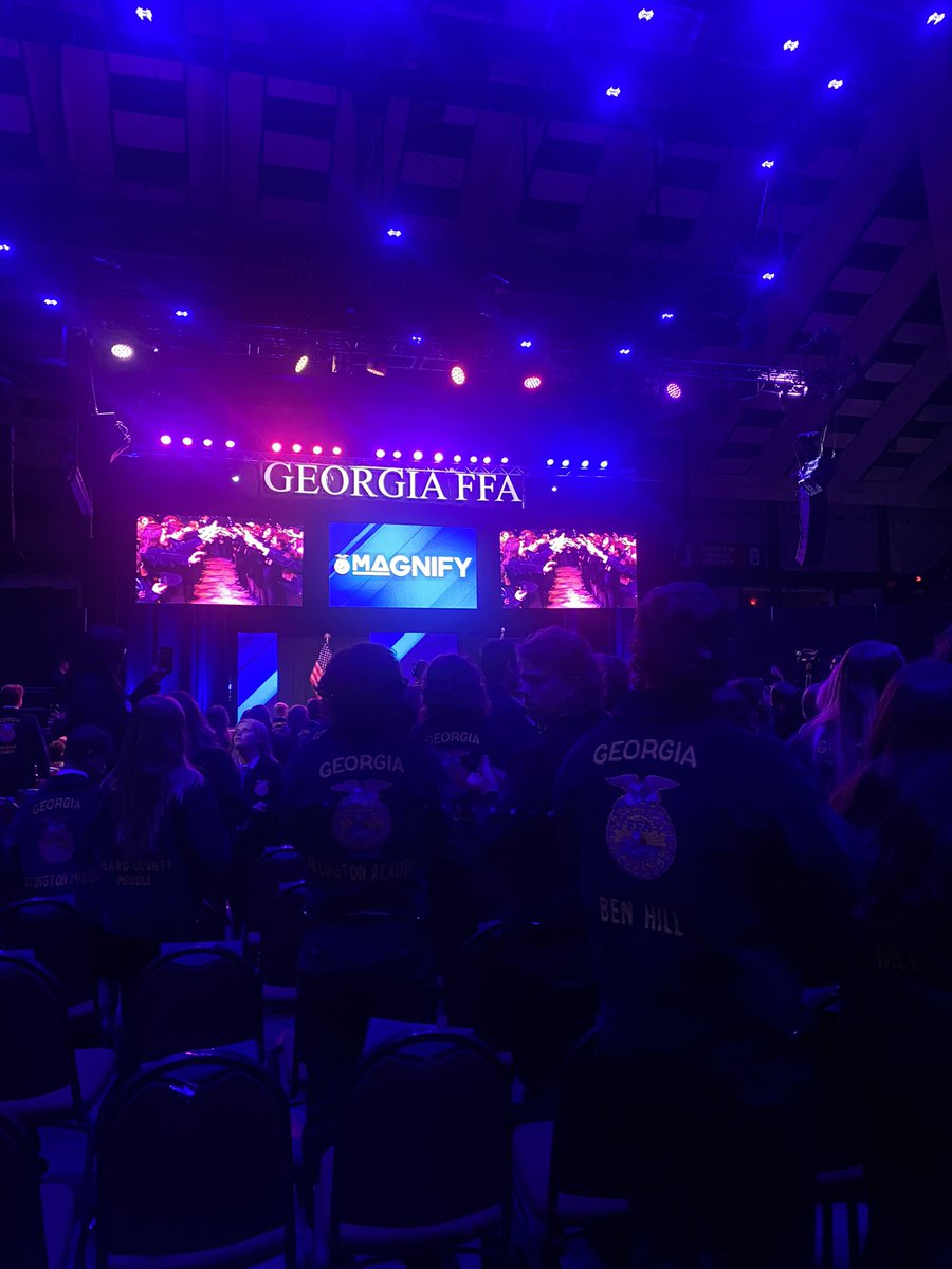 DHSVetScience's tweet photo. The 95th FFA State Convention was one for the books! Our crew had a blast! #FFA #Magnify #GeorgiaFFA #StateConvention https://t.co/Z0srQ3MgkP