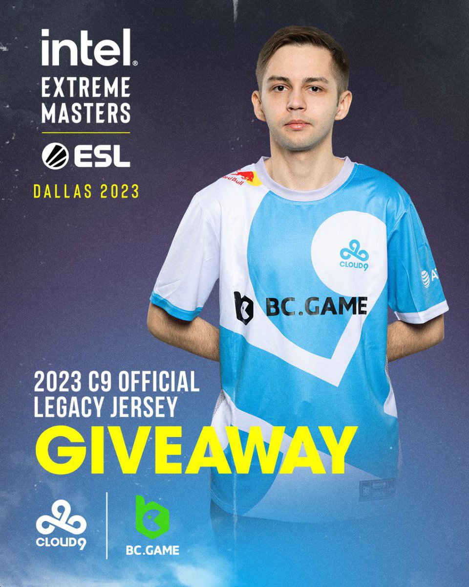 sh1rocsgo's tweet photo. Enter a giveaway to win a jersey signed by @C9CSGO 🙂

✅ Follow @BCGameOfficial and @sh1rocsgo
✅ Like and RT https://t.co/pGmJJon4l1
