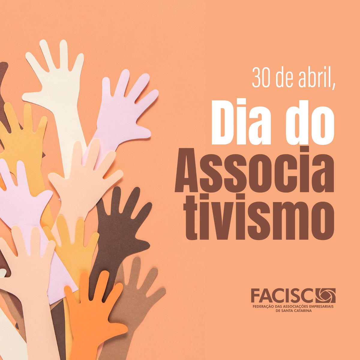 O associativismo é a prova de que juntos somos mais fortes! 💪🏼

Hoje celebramos essa força que nos une em prol de objetivos comuns. 

Agradecemos a todos os voluntários e apoiadores que tornam possível essa prática tão importante para o desenvolvimento da nossa Santa Catarina.