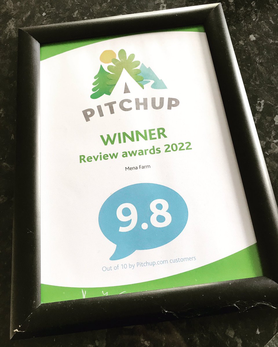 Well this was a bit of a nice surprise! Thank you all you lovely people that choose to stay with us, and take the time to leave us such generous reviews. It really does mean a lot to us that people enjoy their stay here @menafarm. Lots of Mena love to you all ❤️