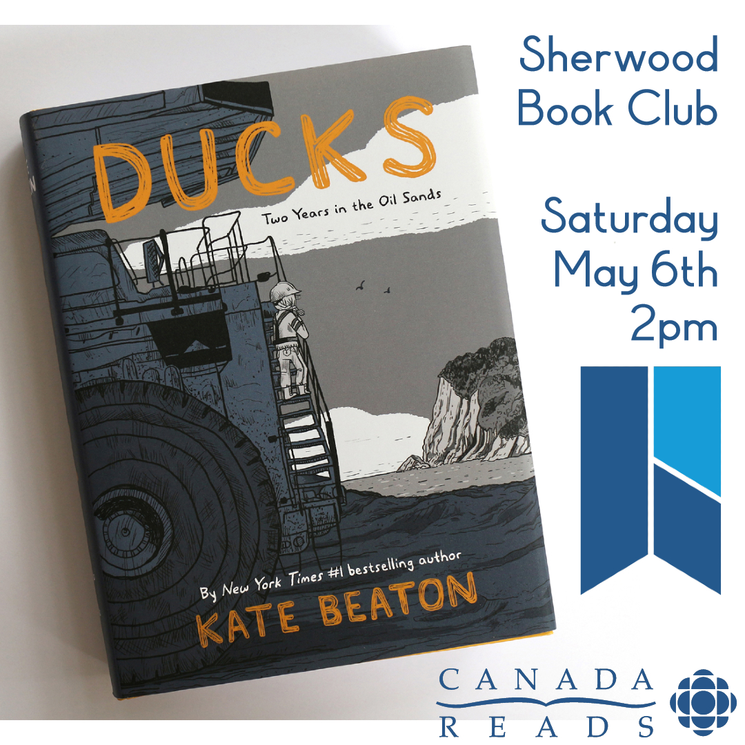 HamiltonLibrary's tweet image. Celebrate CBC Canada Reads' winner Ducks by Kate Beaton with a special Sherwood Branch Graphic Novel #BookClub event. Copies of the book are available at the Sherwood information desk. On this coming Saturday, May 6, 2-3 pm. #HamOnt #reading
Register at events.hpl.ca/event/8370628