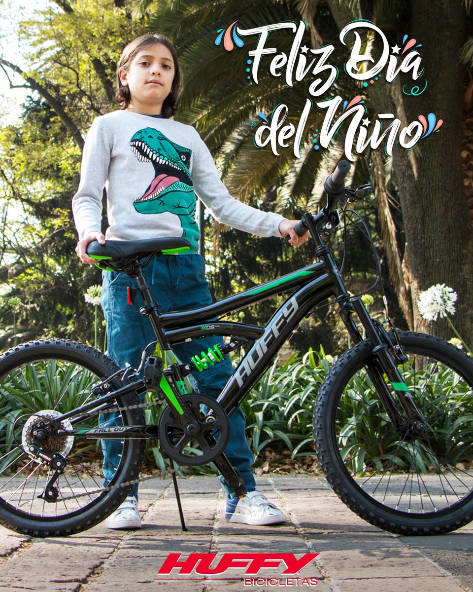 🤩🤩🤩Llegó el día más divertido del año, el día donde festejamos a los más traviesos del hogar: ¡¡¡Feliz Día del Niño!!!👧🧒👦

🥳Les deseamos un gran día en compañía de toda su familia 🚴

#SeguimosRodando #HuffyMéxico #SeguimosRodandoFELICES
 #ciclismo #llegoabril #DíadelNiño