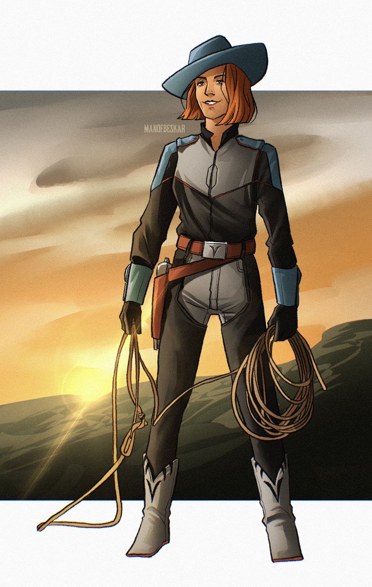 cowgirl bo-katan #themandalorian #starwars #bokatan