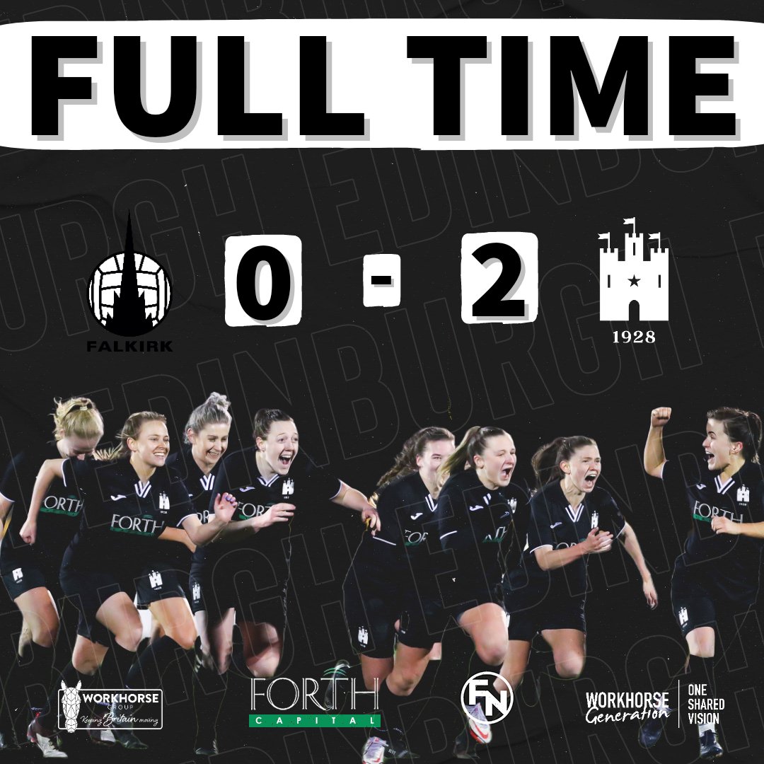 FULL TIME

It's all over at the Falirk Stadium and we take a win from our final away game courtesy of <a href="/niccc23_x/">niccc 💫</a> and Simmons ⚽️⚽️

We now look forward to our final game at home to St Mirren next Sunday!

Well done to <a href="/FalkirkWomen_/">Falkirk Women</a> who gave us one hell of a game 🤝

FT | 0-2
