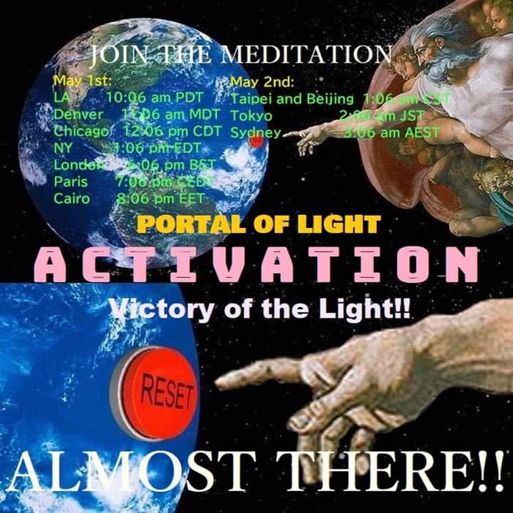 THIS MOMENT IS COMING!!!
PORTAL OF LIGHT ACTIVATION 
May 1st  2023
That this anchoring of the energy of the Galactic Center takes place in a balanced way is our MISSION and our RESPONSIBILITY, that of the surface population and of all the Lightworkers and Lightwarriors presently