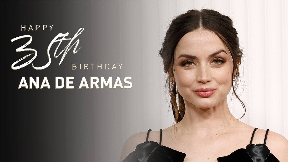 Happy 35th birthday Ana de Armas!

Read her bio here:  