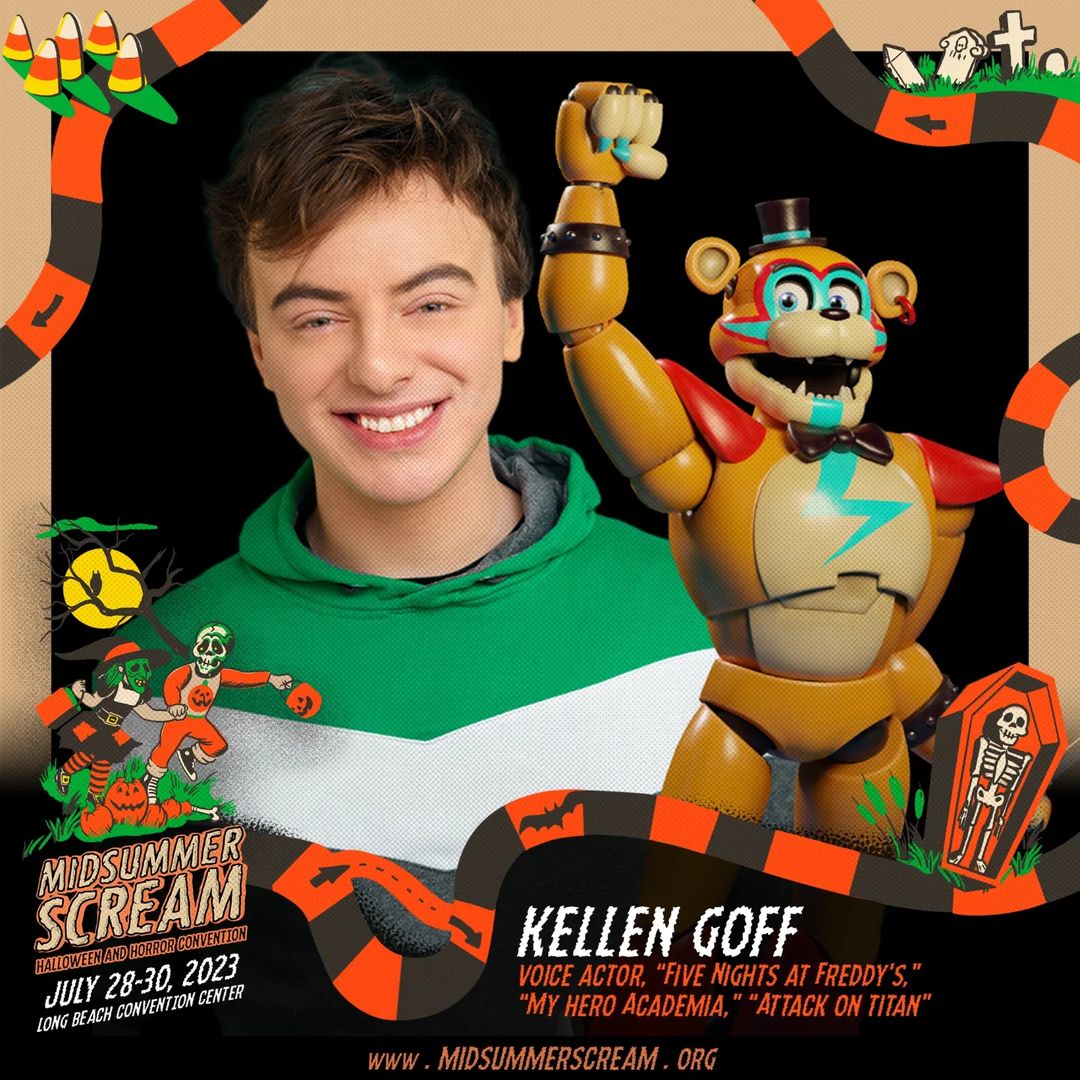 I'm going to be at #MidsummerScream in Long Beach, California, July 28th-30th!! Hope to see you there, fellow LA County peeps!!