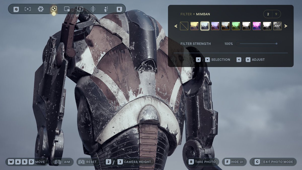 DanGrievous's tweet photo. The filter names in "Jedi: Survivor" put a big smile on my face!
#StarWarsJediSurvivor #Ferrix #Mimban #Geonosis https://t.co/NQ4xV5KvjH