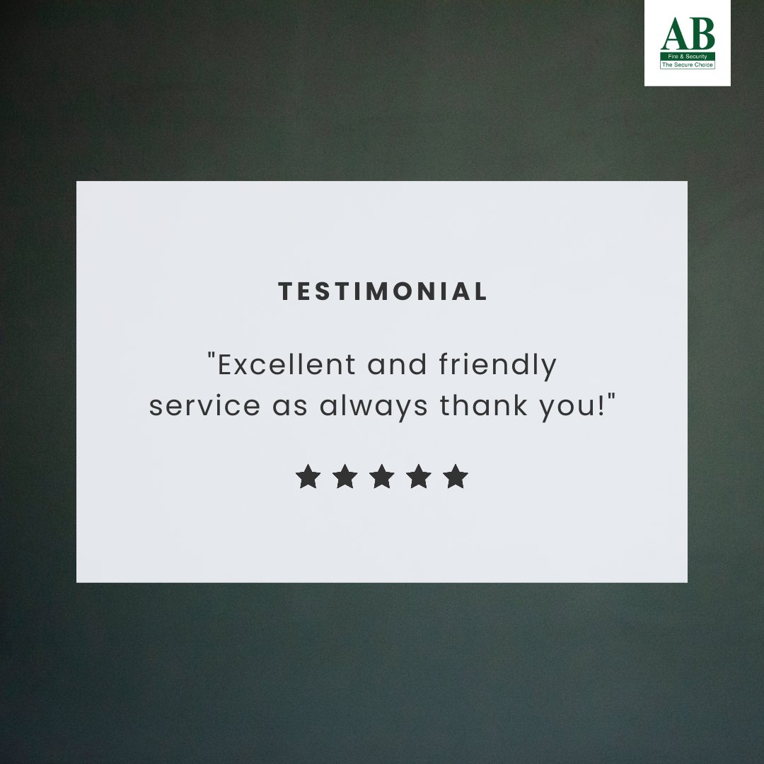 ABSecurity_'s tweet photo. We love reading the reviews from our amazing customers ⭐️⭐️⭐️⭐️⭐️

Have you used our services before? If so, please leave a review on Google or Facebook to help us improve our services and continue protecting clients across the UK.

#testimonial #review #happyclient https://t.co/l7EsNk4iQk
