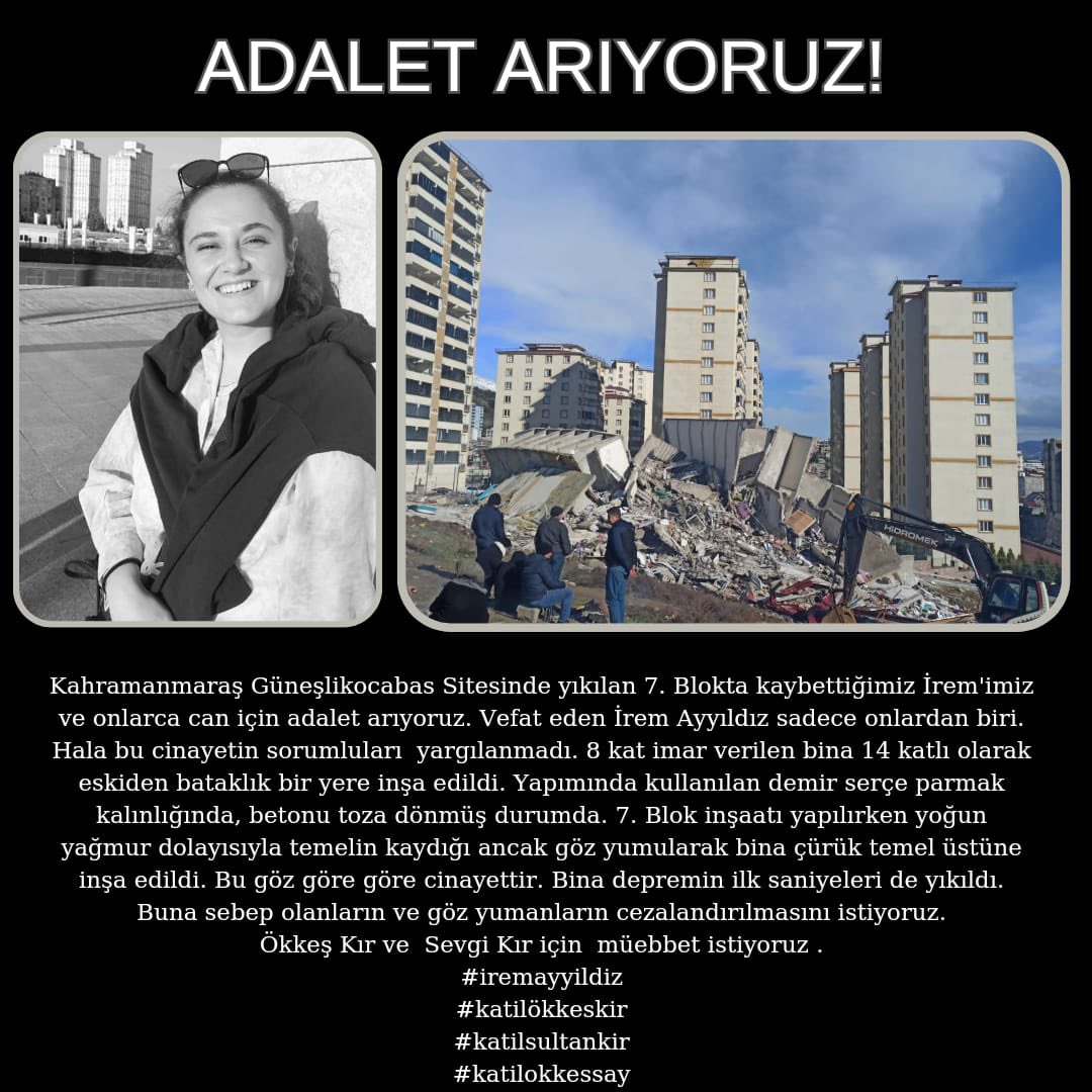 yeontanvvv's tweet photo. #iremayyildiz #adaletarıyoruz #katilökkeskir #katilsultankir https://t.co/S2KGURu03y