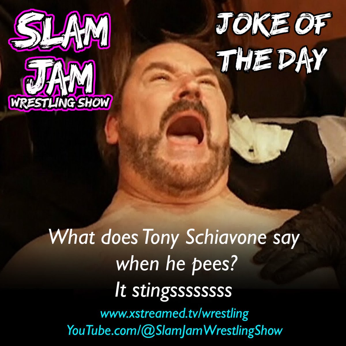 #tonyschiavone #aewcommentator #doubleornothing

Sub at youtube.com/@slamjamwrestl…

xstreamed.tv/wrestling

#wrestling #slamjam #slamjamwrestling #wwe #wwf #wcw #aew #allelite #wrestlingmemes #wrestlingjokes #jokeoftheday #retrowrestling #memes #nxt #njpw