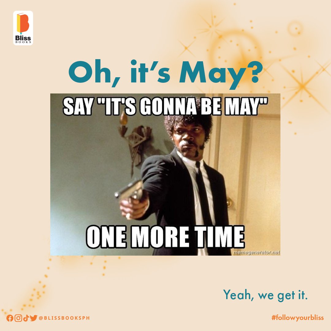 blissbooksph's tweet photo. A'right, a'right... Settle down. We get it... Justin Timberlake gets it.
Wala bang bago? 😆😂

#followyourbliss #blissbooksph #ireadblissbooks #blissbooksreader #wattpadph #wattpad #itsgonnabemay https://t.co/ScieuDI6jg