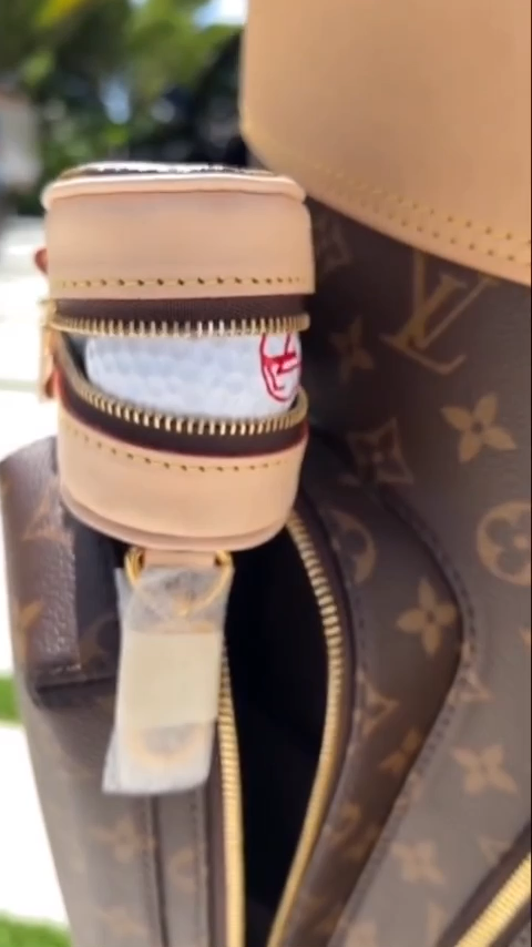 Front Office Sports on X: DJ Khaled uses Louis Vuitton's signature golf  bag — that costs $22,200: (via @djkhaled)  / X