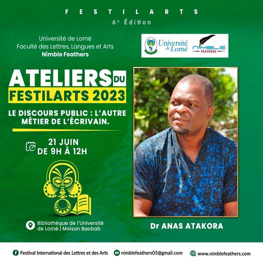 Festilarts's tweet photo. Apprendre à parler de son travail d'écriture peut être aussi délicieux que difficile. Rejoignez-moi le 21 juin 2023, de 9h à 12h, pour découvrir les secrets de la communication efficace autour d'un chef-d’œuvre littéraire. Inscrivez-vous dès maintenant 👉🏾 https://t.co/Pi79BTfgFZ https://t.co/FLqOSKcx3c