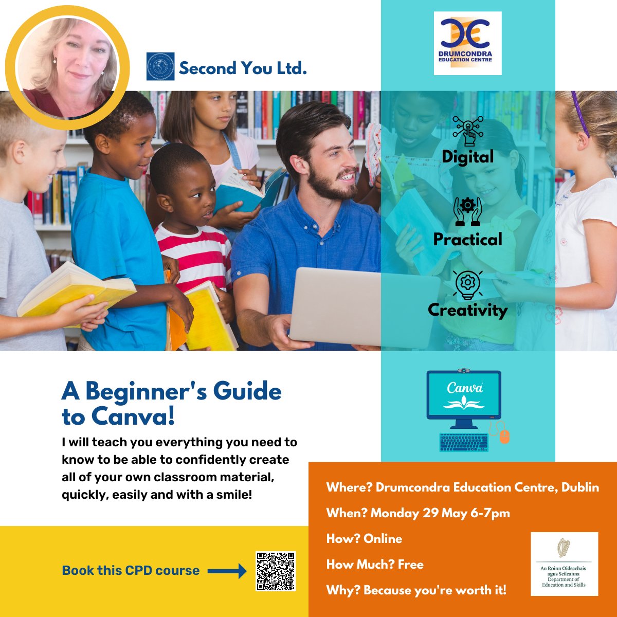 KajsaKinsella's tweet photo. Can't do #Canva? But, of course, you can do Cavna!
Join me at @DrumcondraESC 29th of May.

https://t.co/5ARY4zkPb7

#cpd #teachertraining #cpdcourse https://t.co/OxCIzVsYjb