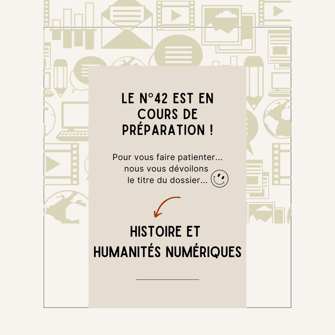 E-Storia. Les Cahiers de Framespa (@cahiersframespa) on Twitter photo 