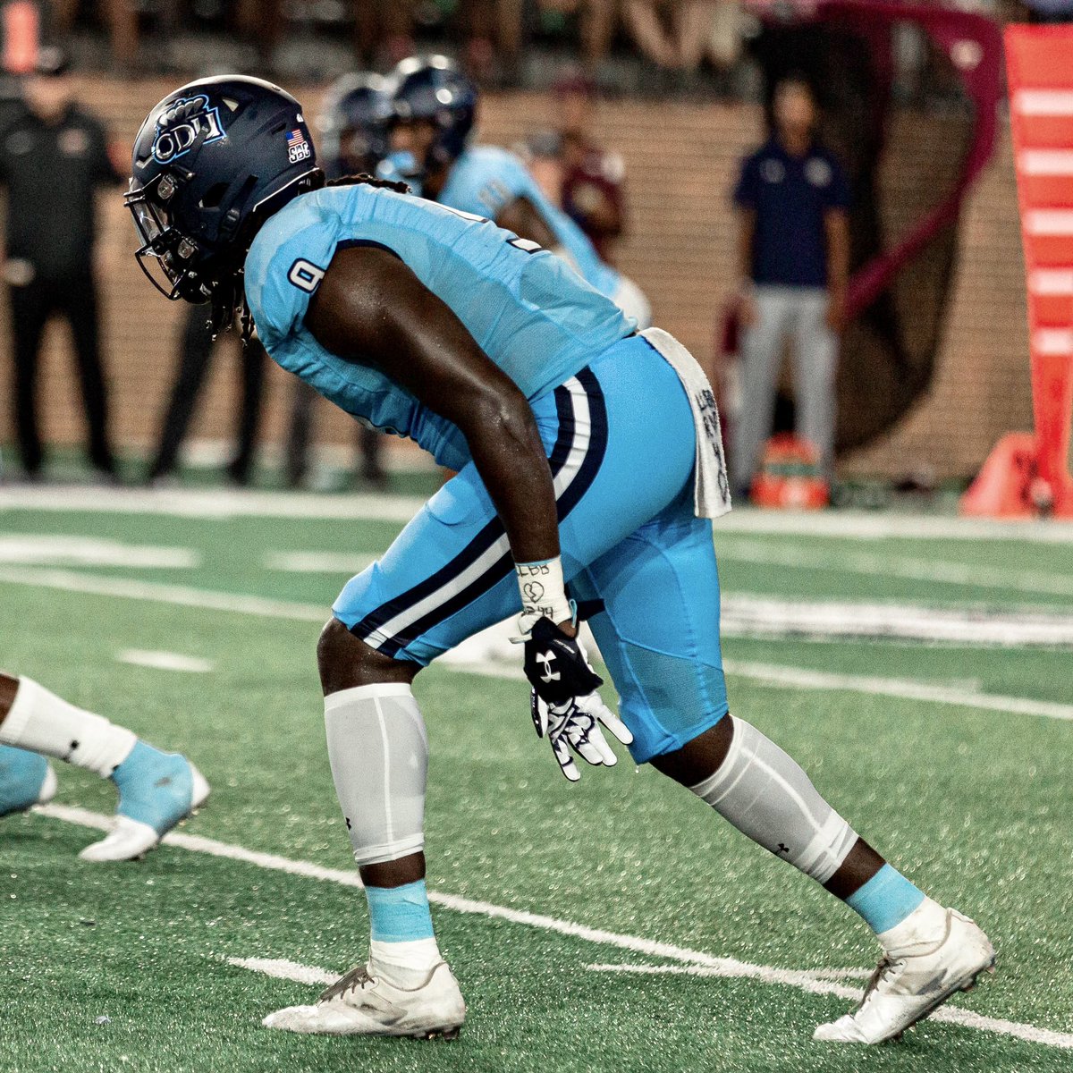 ODUSports's tweet photo. From ODU to the NFL! 🏈 

Congratulations to @ClutchMarcc on signing with the Denver Broncos as an undrafted free agent. We can't wait to see you take the field and show them what Monarch Football is all about!

#ODUSports | #ReignOn | #Monarchs https://t.co/j6TFZ3ar20