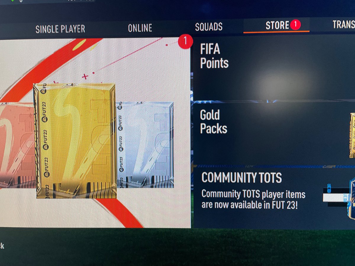 jjgretton's tweet photo. @EASPORTSFIFA completed the TOTS challenge sbc… told we have earned a Dutch player pack… pack is nowhere to be seen, despite the ‘1’ on the pack page https://t.co/5C3bHL9Fgw