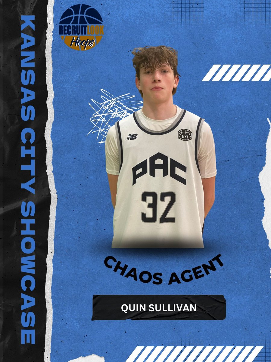 💥Chaos Agent💥

Quin Sullivan 6’3 F PAC Bball 15U a scrappy forward who fought for rebounds and scored off multiple off rebs. Guards all 5 positions. Shoots 3 effectively, pushes ball in transition for easy scores, and plays great post defense. He is a team leader and good