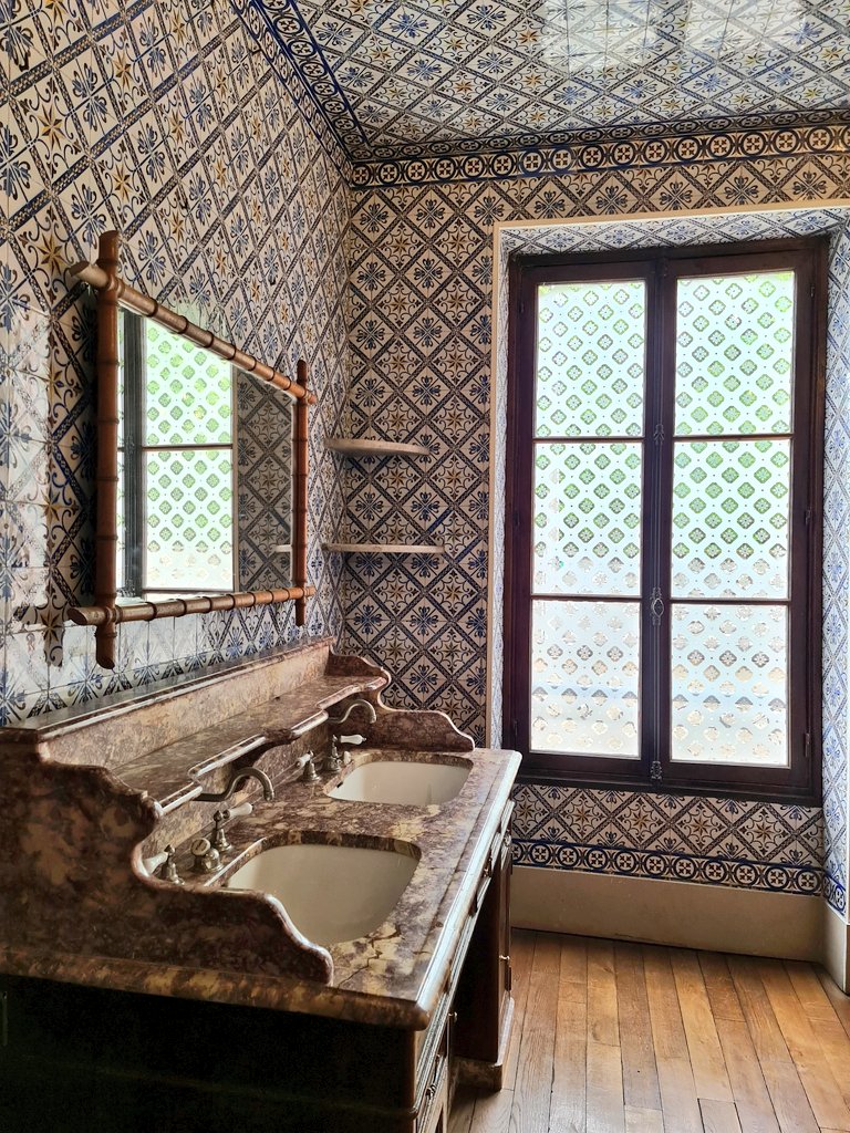 Je me permets d'interrompre votre scrolling avec la ✨️salle de bain✨️ d'Émile Zola :